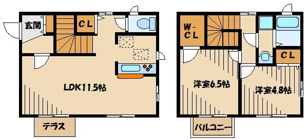 ルミエールの物件間取画像