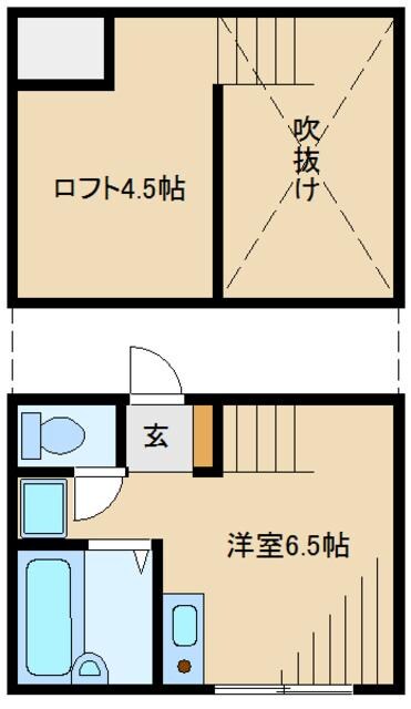 メゾン・ド・フォルテの物件間取画像