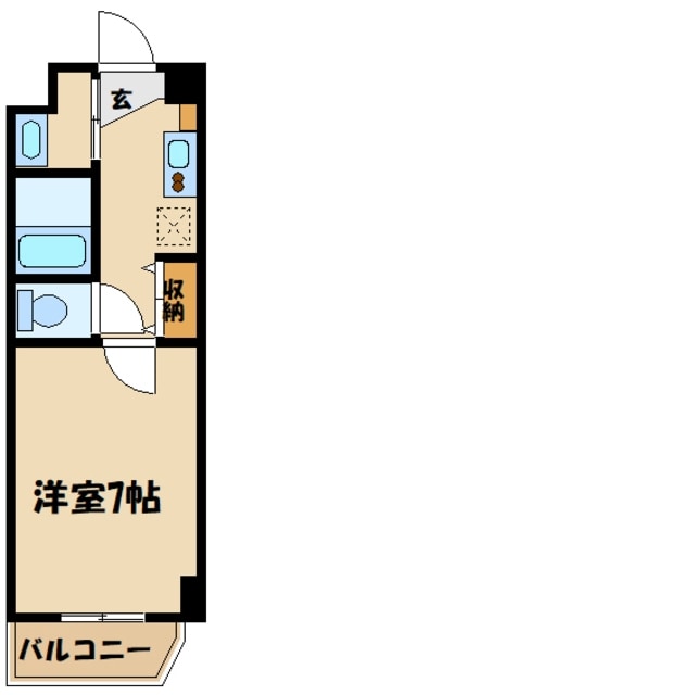 リジェールせきばの物件間取画像