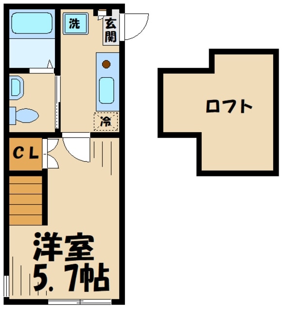 グリーントラスト淵野辺の物件間取画像