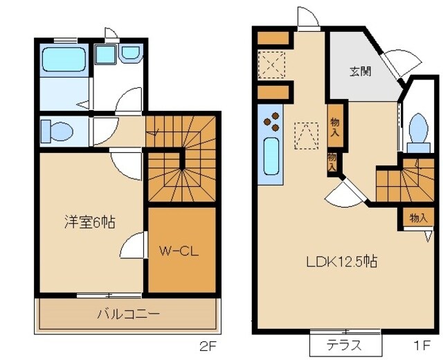 コラールの物件間取画像