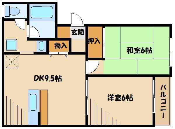 ロイヤルマンションの物件間取画像