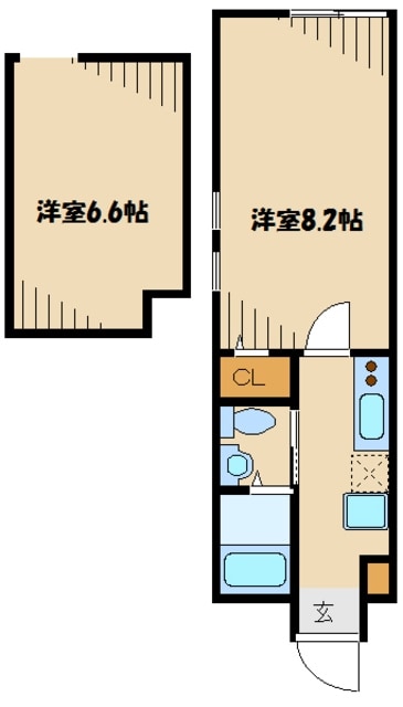 物件間取画像