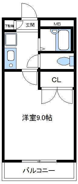 物件間取画像