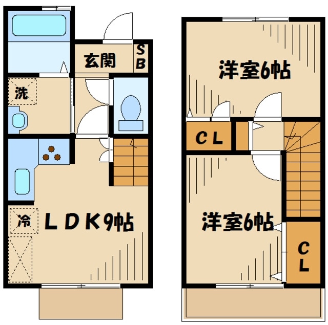 シエンヌの物件間取画像