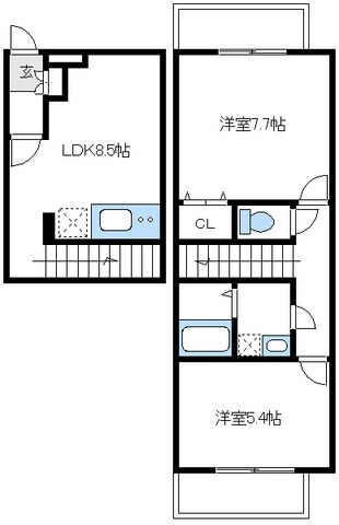 ＳＡＩＫＯ２の物件間取画像