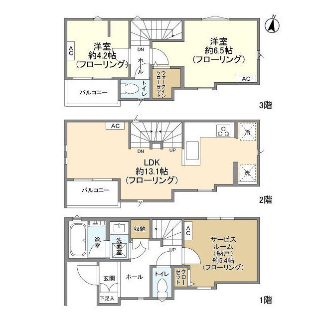 Ｋｏｌｅｔ津田山＃１５の物件間取画像