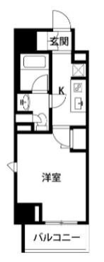 シエル武蔵小杉の物件間取画像