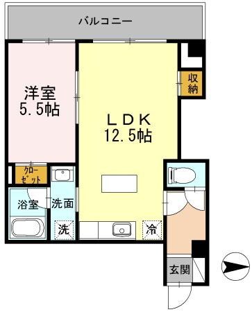 ＮＥＷＯＲＫ　の物件間取画像