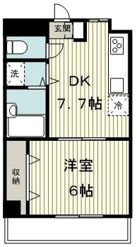 ゴールデンパークの物件間取画像