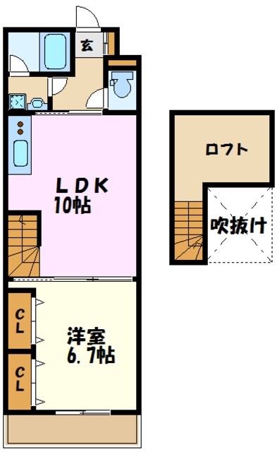 ミルテ日吉の物件間取画像