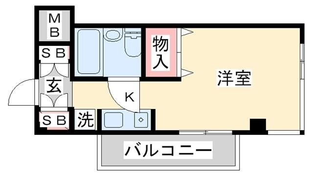 コーポさよりの物件間取画像