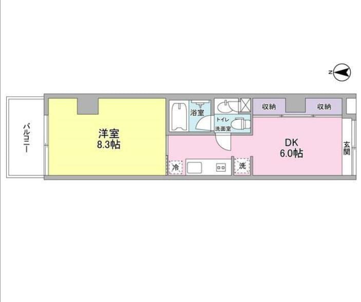 ＷＥＬＬＴＯＷＥＲの物件間取画像