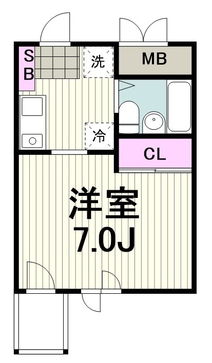 アーデル綱島台の物件間取画像