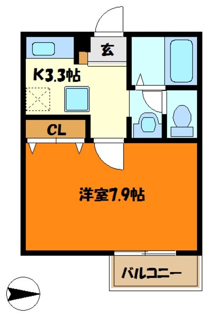 ＬｅＣｉｅｌの物件間取画像