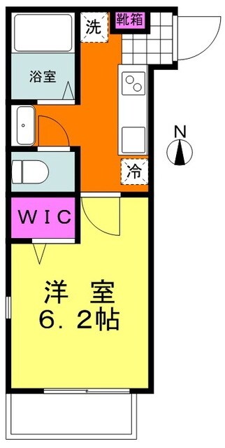 Ｋ’オークスの物件間取画像