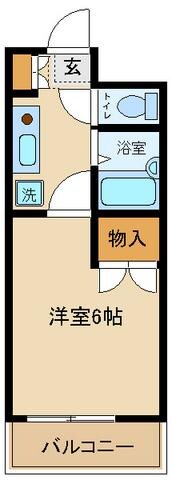 パルビューテラス　の物件間取画像