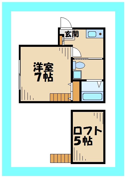 ソシア２の物件間取画像