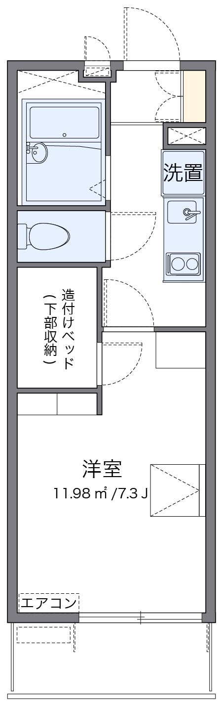 レオパレストレの物件間取画像