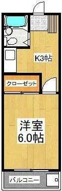 ハイツＫ・Ｋの物件間取画像