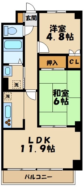 ＣＯＭＯＤＯ宮崎台の物件間取画像