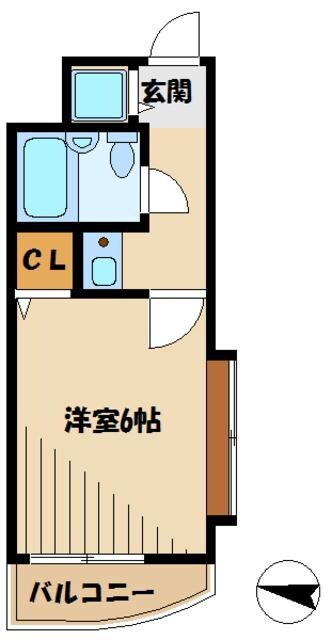 リズ生田の物件間取画像