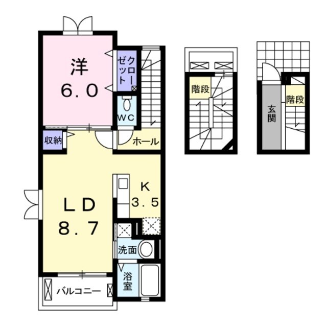 マロニエの物件間取画像