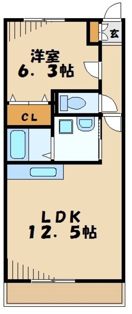 アトリオ鷺沼の物件間取画像