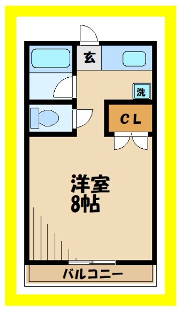 グレイス登戸の物件間取画像