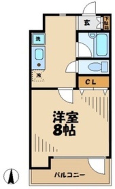 パールコート五月台の物件間取画像