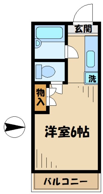 物件間取画像