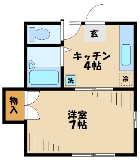 物件間取画像