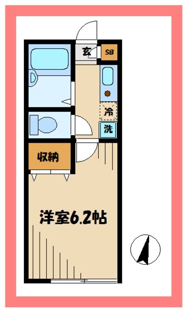 物件間取画像