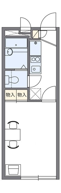 レオパレスエルの物件間取画像