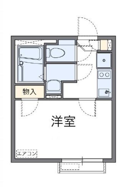 レオネクストあさひの物件間取画像