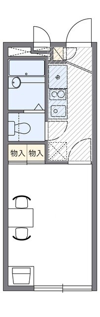 レオパレスロングバレー１６７３の物件間取画像