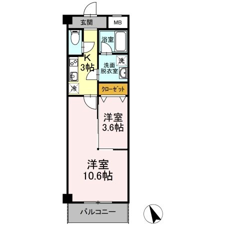 ＢＥＬＬＡ　ＬＵＣＥの物件間取画像