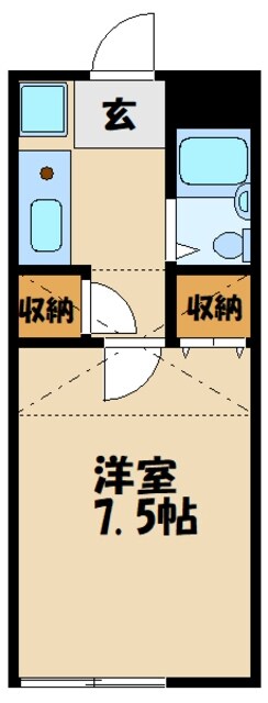 物件間取画像