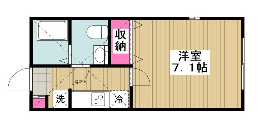 アザーレ・クオン相武台の物件間取画像