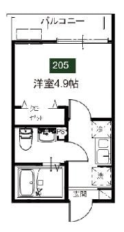 MELDIA相武台2丁目の物件間取画像