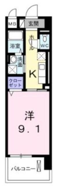 ビジュ桜森の物件間取画像