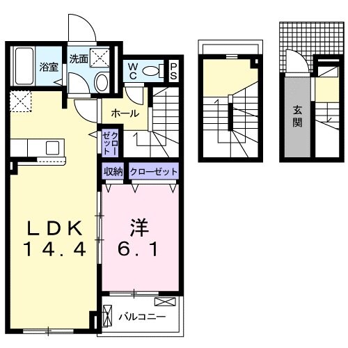 グランツの物件間取画像