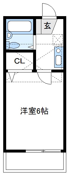 エポック伊勢原の物件間取画像