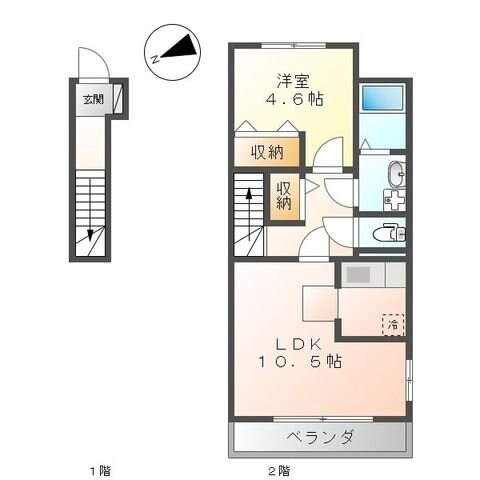 ハートランドの物件間取画像