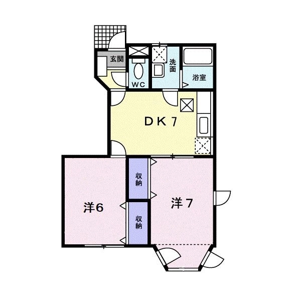 ラビットIの物件間取画像