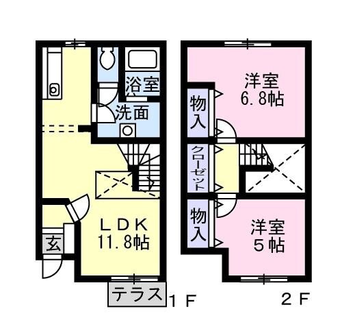 ＮＩＤＯＭ参番館の物件間取画像