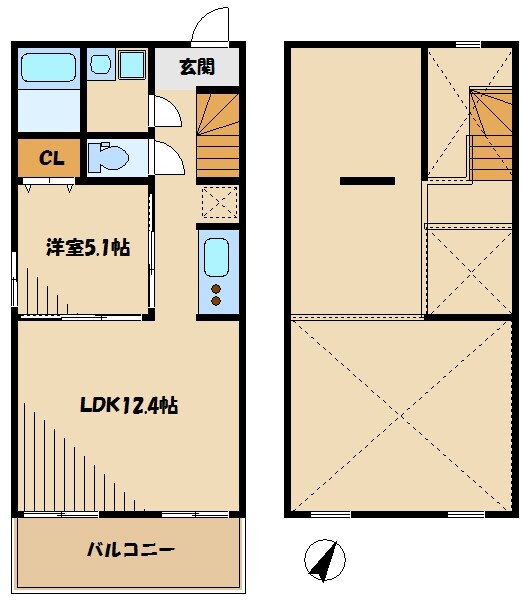 ＴＲＡＹＳの物件間取画像