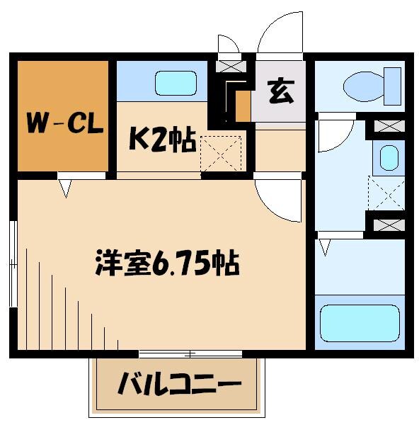 アムールの物件間取画像