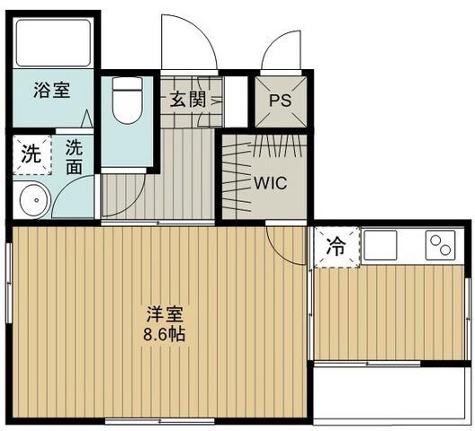 ヒルズ南台の物件間取画像