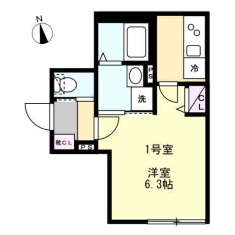 セラ本厚木の物件間取画像